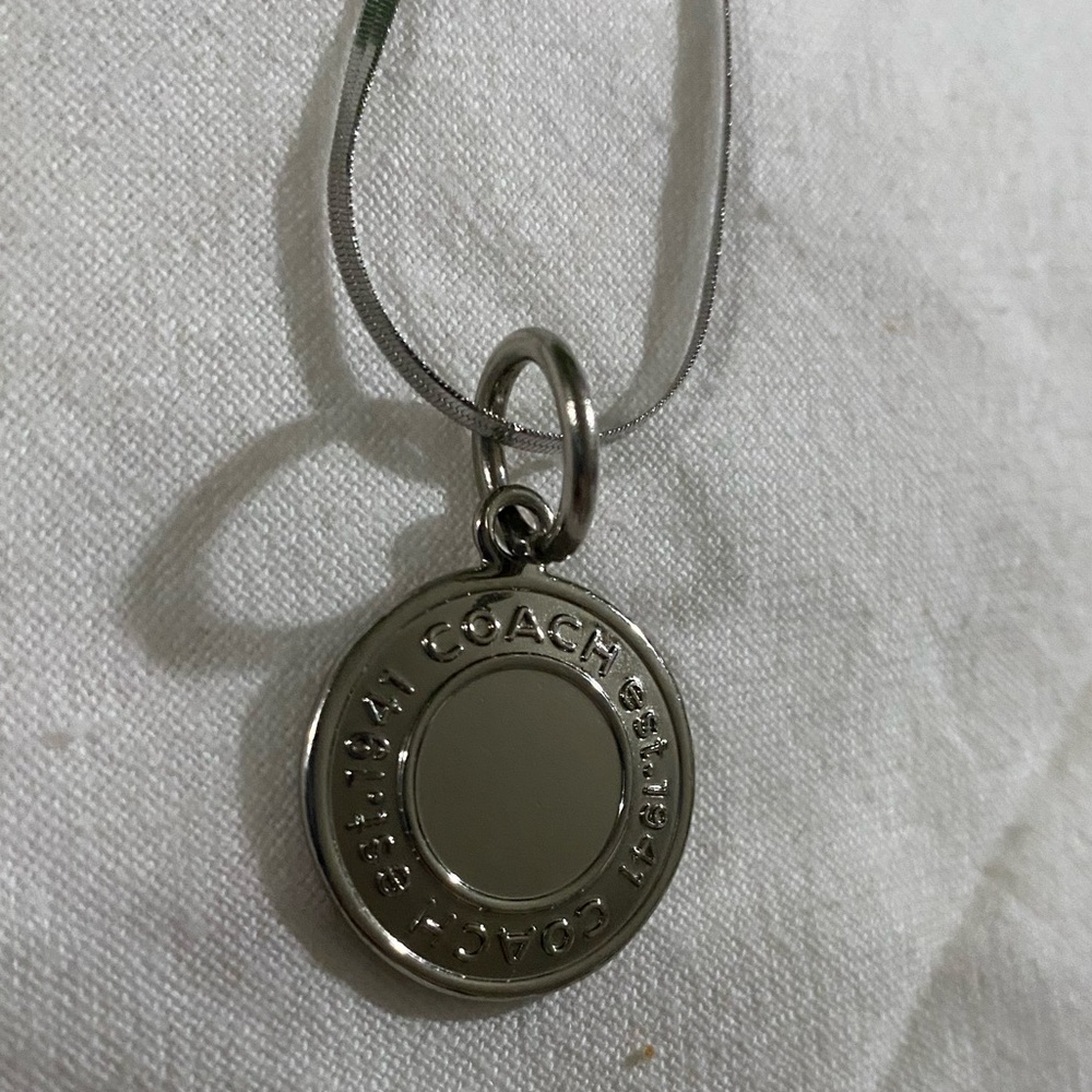 Silver Coach Charm